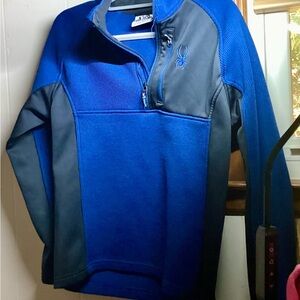 Spyder Men's Performance Jacket in Blue and Black